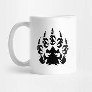 Tribal Bear Paw Mug